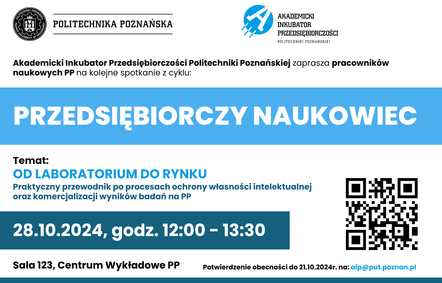 Przedsiębioczy naukowiec 28.10.24