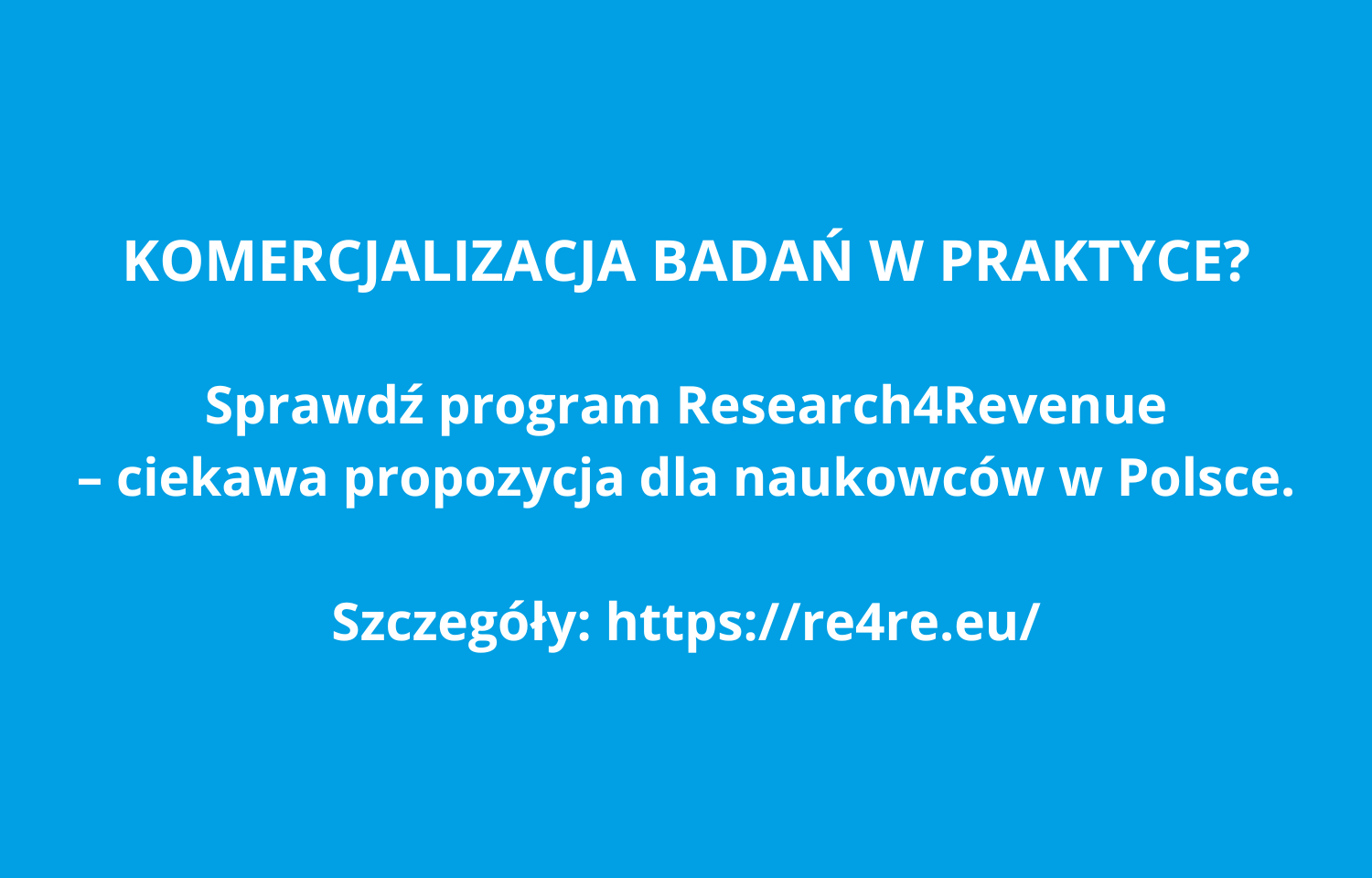 Komercjalizacja w praktyce